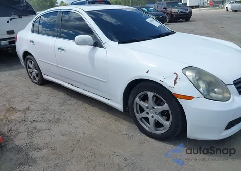 2005 Infiniti G35X z USA, uszkodzony, nr VIN JNKCV51F05M305124